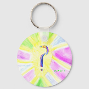 Chaveiro cadeia de teclas Ponto de interrogação