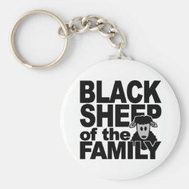 Chaveiro Cadeia de teclas SHEEP PRETO