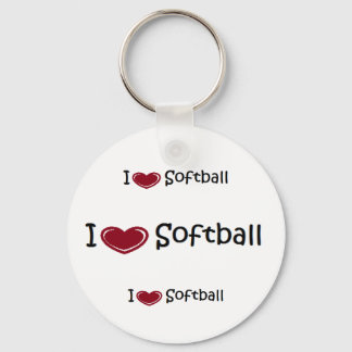 Chaveiro cadeia de teclas SOFTBALL