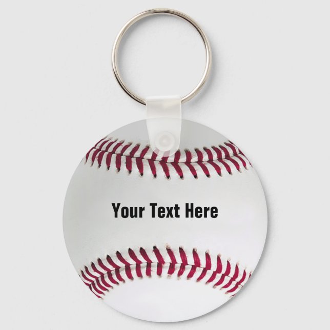 Chaveiro Cadeia Personalizada de Chave Baseball (Frente)