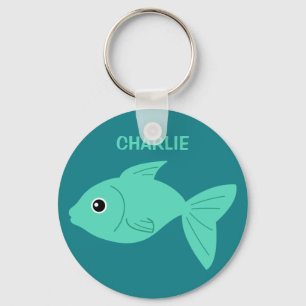 Chaveiro Cadeias-chave personalizadas de Peixe