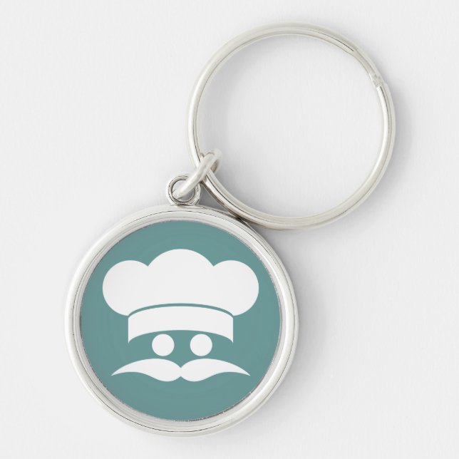 Chaveiro Cadeias de chaves personalizadas CHEF (Frente)