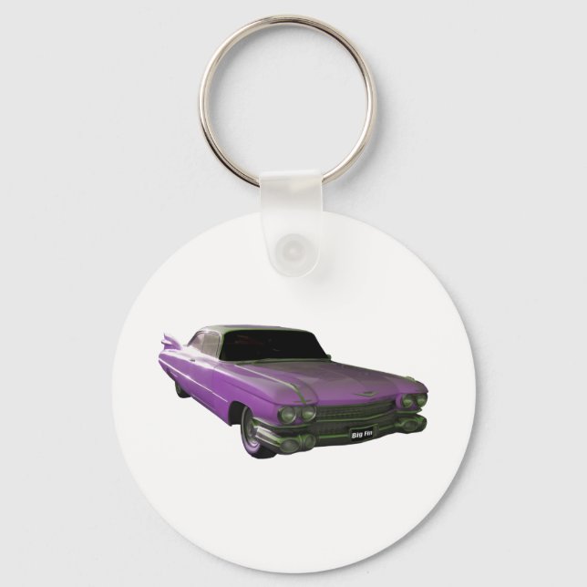 Chaveiro cadillac roxo 1959 (Frente)