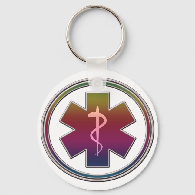 Chaveiro Caduco Colorido (Frente)