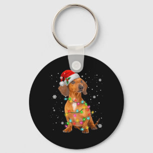 Chaveiro Cães Dachshund Árvore Natal Presentes De Natal Par