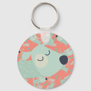 Chaveiro Cães e Ossos