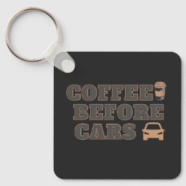 Chaveiro Café Antes dos Carros | Presente Fofo para Amantes