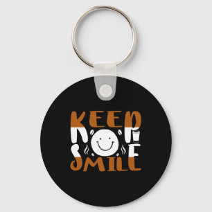 Chaveiro Café Art Manter Sorriso