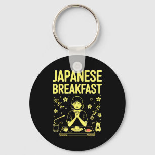 Chaveiro Café da Manhã Japonês Chá de Arroz Miso Zen Gráfic