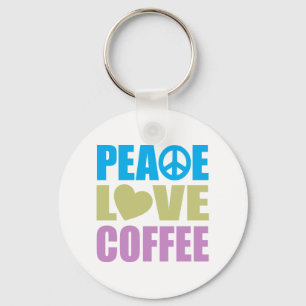 Chaveiro Café do amor da paz