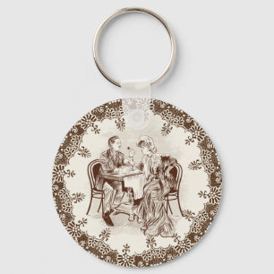 Chaveiro café e amor