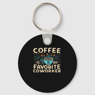 Chaveiro Café É Meu Colega Favorito Viral