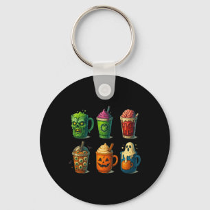 Chaveiro Café Louco De Halloween Bebe Mug Cute Assustador