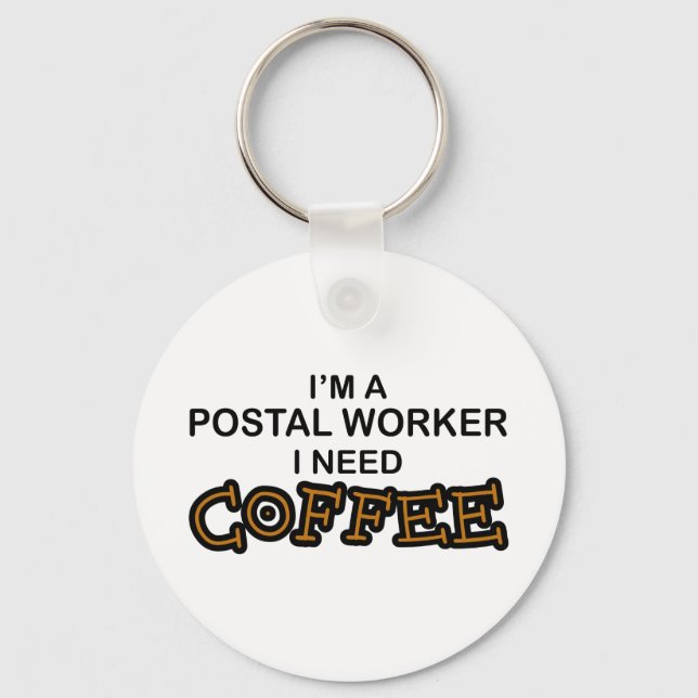 Chaveiro Café Necessário - Empregador Postal (Frente)