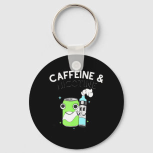 Chaveiro Cafeína Nicotina Porque Meus Órgãos Não Importam