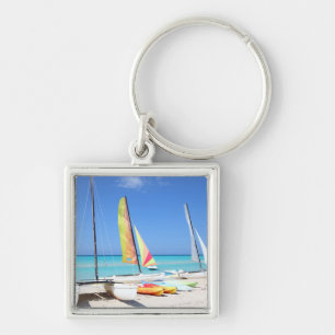 Chaveiro Caiaque, catamarãs e praia cubana de Kayaks