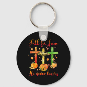 Chaveiro Cair Por Jesus Ele Nunca Sai Do Autumn Christian G