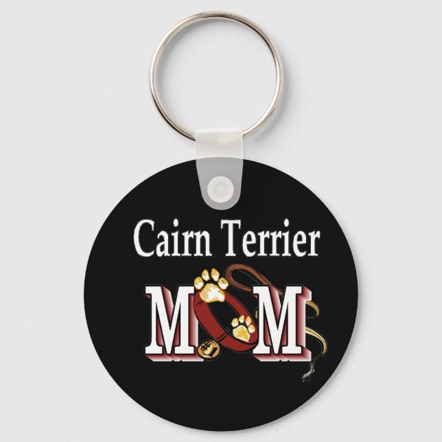 Chaveiro Cairn Terrier Cachorro MÃE (Frente)