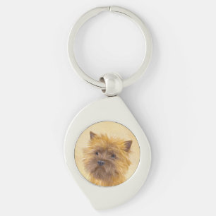Chaveiro Cairn Terrier Painting - Cute Original Dog Art