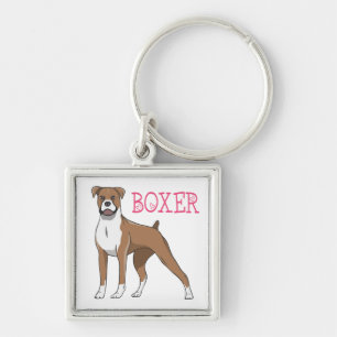 Chaveiro Caixa de Cachorro de Desenho Animado Fofo Amante d