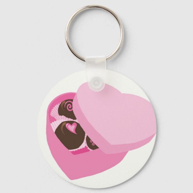 Chaveiro Caixa de Chocolates (Frente)