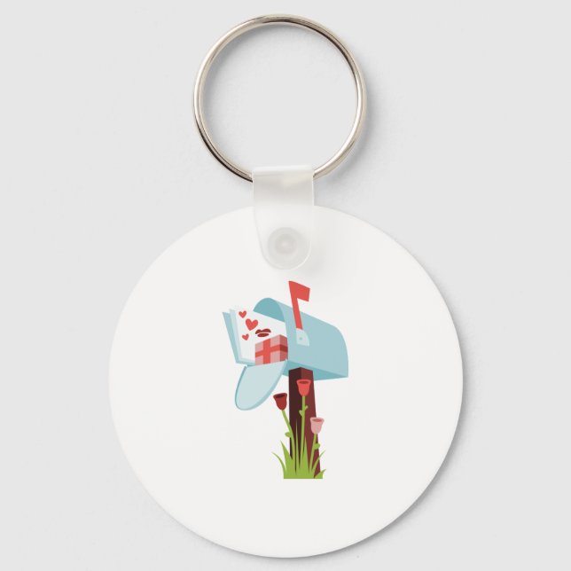 Chaveiro Caixa de Correio do namorados (Frente)