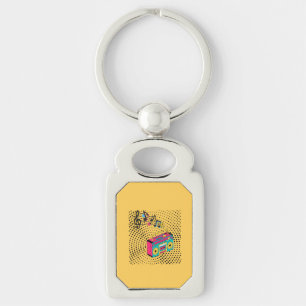 Chaveiro Caixa de expansão de áudio retroativa.