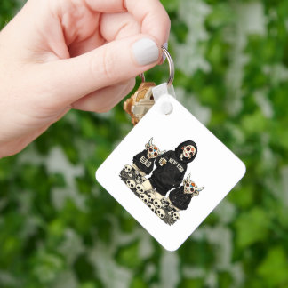 Chaveiro Calavera  and Coo Keychain