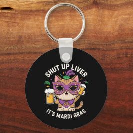 Chaveiro Cale-se Fígado, São Celebrações do Mardi Gras