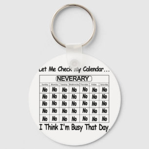 Chaveiro Calendário de Neverary ocupado