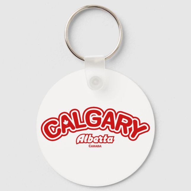 Chaveiro Calgary Leaf (Frente)