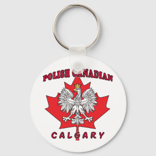 Chaveiro Calgary Polska Canada Leaf