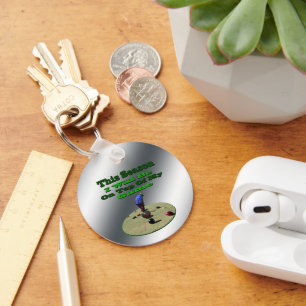 Chaveiro Camadas Engraçadas, Teclado De Botão