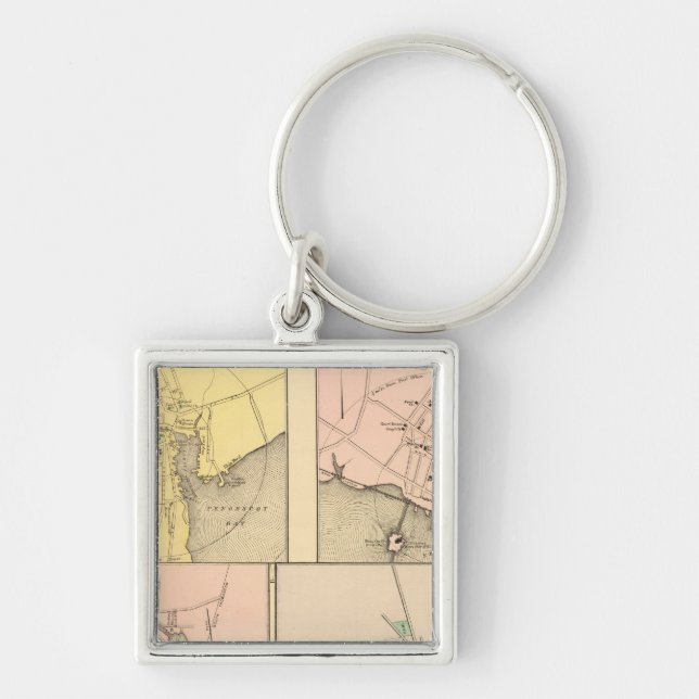 Chaveiro Camden, Wiscasset, Damariscotta, (Frente)