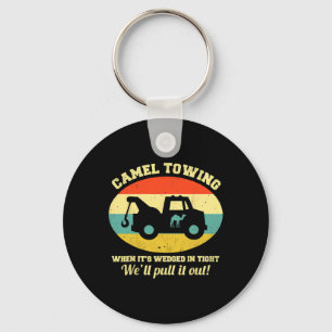 Chaveiro Camel Trazendo Humor Retrô Adulto Dizendo Hallowee
