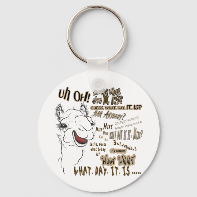 Chaveiro Camelo Hump Day (Frente)