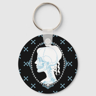 Chaveiro Cameo Azul bonito