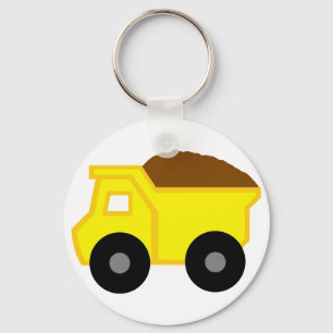 Chaveiro Camião basculante amarelo