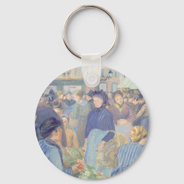 Chaveiro Camille Pissarro | Marche de Gisors (Frente)