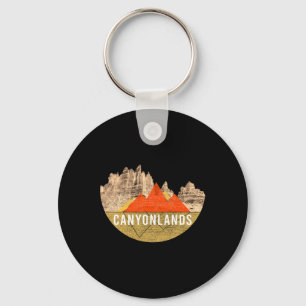 Chaveiro Caminhada na Montanha Vintage EUA - Canyonlands Na