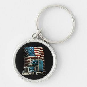 Chaveiro Caminhante Bandeira Americana Para A Unidade De Ca