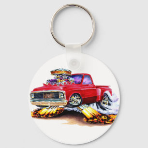 Chaveiro Caminhão 1970-72 do vermelho de Chevy C10