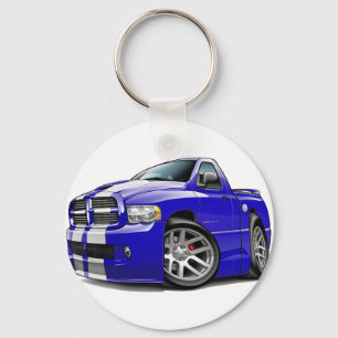Chaveiro Caminhão Azul-Branco da ram de Dodge SRT10