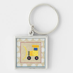Chaveiro Caminhão de Brinquedos Amarelos de Chariklia Zarr