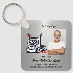 Chaveiro Caminhão Memorial Keepsake