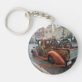 Chaveiro Caminhão Vintage e Bicicleta em Jerome, Arizona