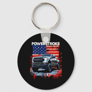 Chaveiro Caminhão Werstroke Simples Bandeira Americana Novo
