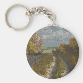 Chaveiro Caminho Rural no Outono