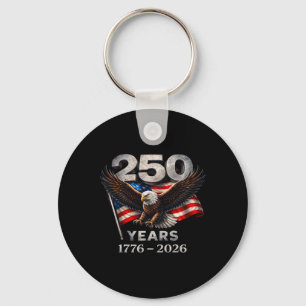 Chaveiro Camisa 250 Aniversário EUA Águia Bandeira American