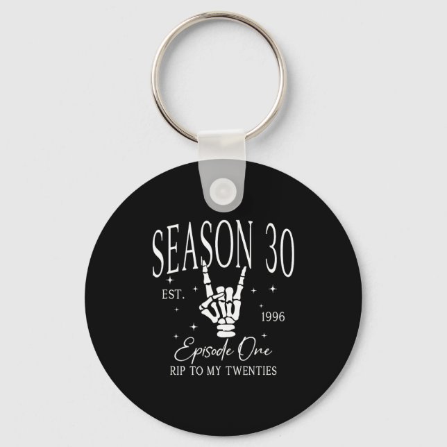 Chaveiro Camisa 30º 1996 Rasgo 20s Morte (Frente)